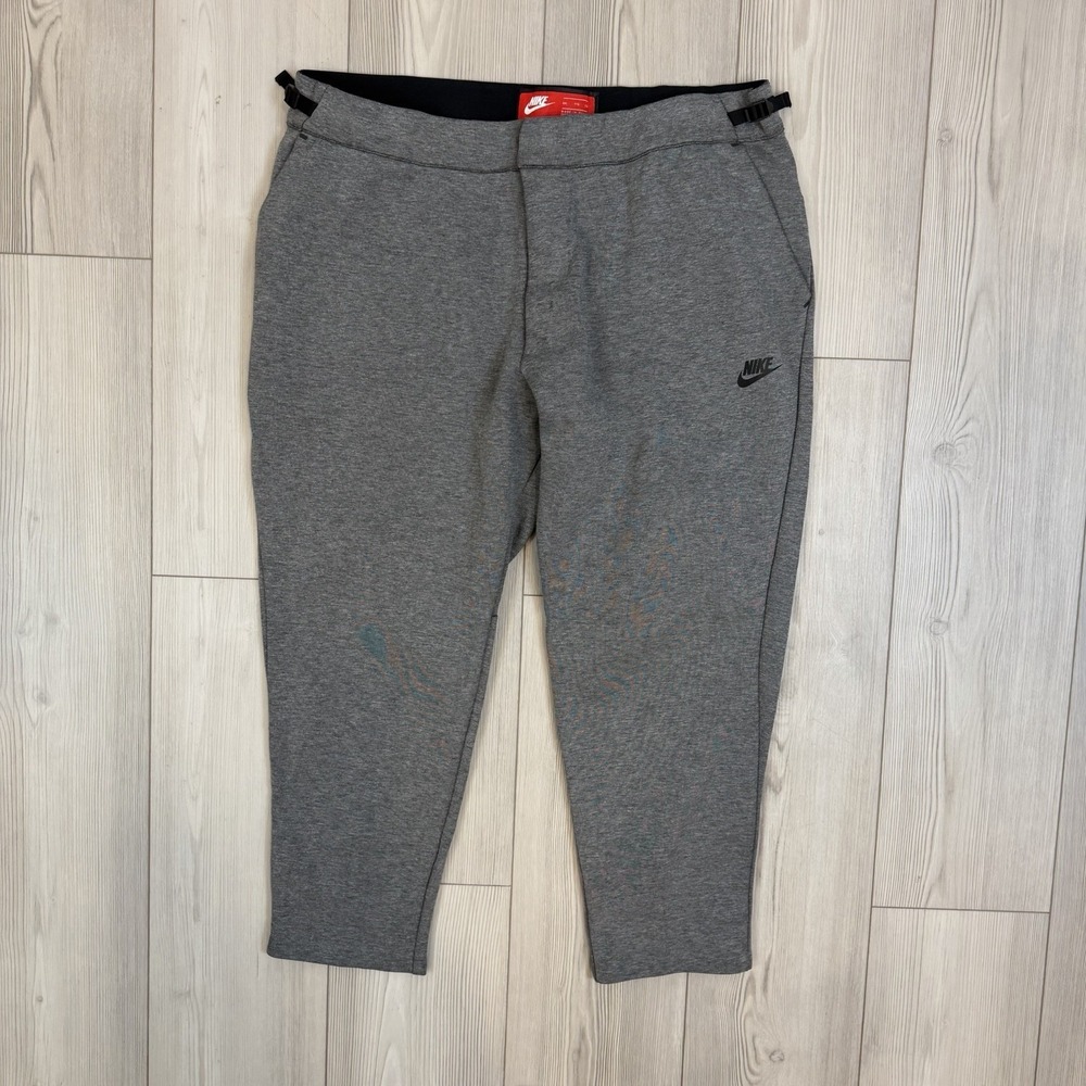 Nike Sportswear Tech Fleece Cropped Pants Gray Mens Size 2XL 832120